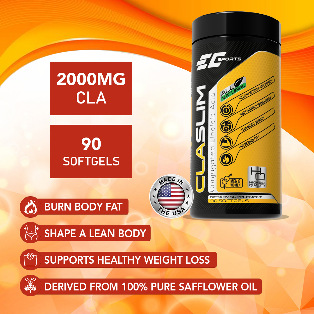CLASLIM CLA 1000mg Weight Loss Supplement, Fat Burner VitaminMall